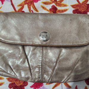 Vinatge Gold Coach clutch